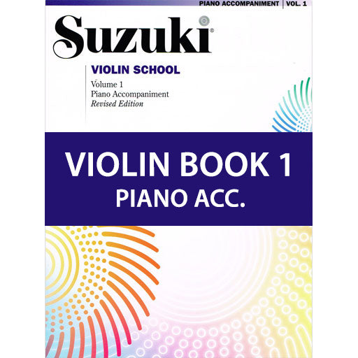 Suzuki Violin School Book/Volume 1 - Piano Accompaniment International Edition Summy Birchard 30097