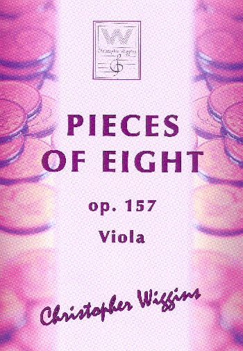 Wiggins - Pieces of Eight Op157 - Viola/Piano Accompaniment Wiggins Music ME2435348