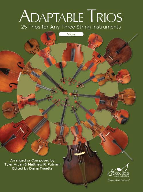 Adaptable Trios for Strings - Viola Trio arranged & composed by Arcari/Putnam Excelcia SB2002