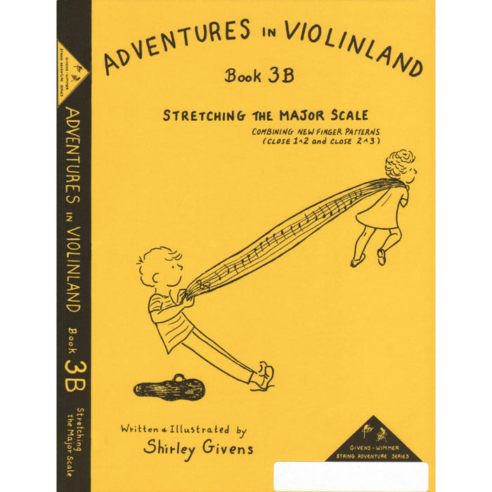 Adventures In Violinland Book 3B - Shirley Givens - Violin - Seesaw Music