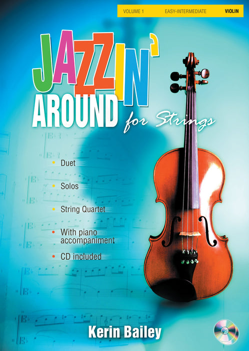 Jazzin' Around - Violin/CD by Bailey KB02038