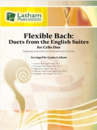 Flexible Bach Duets From English Suites 2 Violins