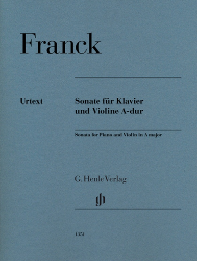 Franck - Sonata in Amaj - Violin/Piano Accompaniment edited by Steegmann Henle HN1351