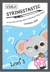 Stringstastic Level 1 Viola - Theory Book for Violists by Lorraine Chai Stringstastic 9780645267037