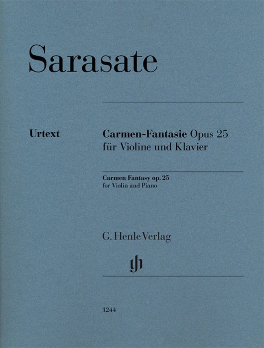 Sarasate - Carmen Fantasy Op25 - Violin/Piano Accompaniment Henle HN1244
