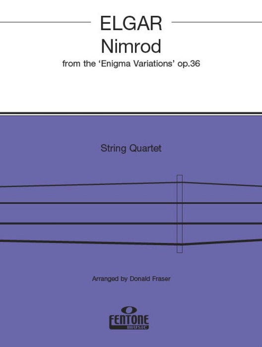 Elgar - Nimrod - String Quartet Fentone F678