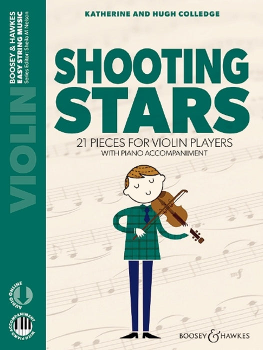 Shooting Stars - Violin/Audio Access Online/Piano Accompaniment New Edition Boosey & Hawkes M060135477