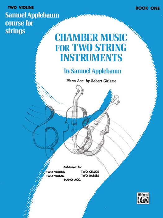 Chamber Music for 2 String Instruments Volume 1 - Violin Duet Alfred EL02327