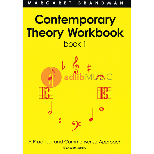 Contemporary Theory Workbook Book 1 - Theory Book by Brandman Jazzem MMP8067