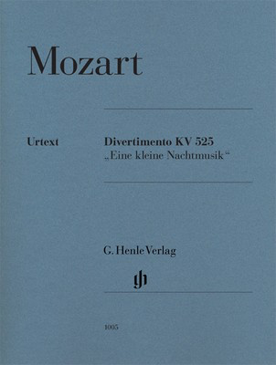 Divertimento 'A Little Night Music' K 525 - Wolfgang Amadeus Mozart - Viola|Cello|Violin G. Henle Verlag String Quartet Parts