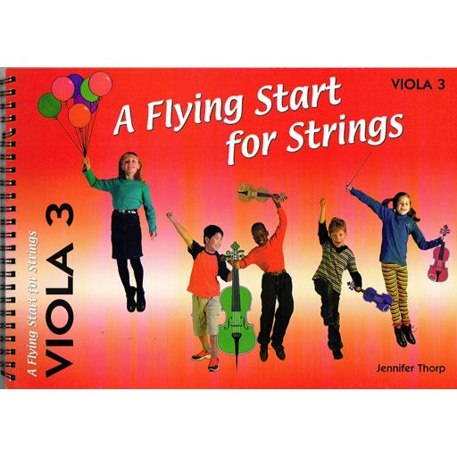 Flying Start for Strings Book 3 - Viola by Thorp Flying Strings FS044