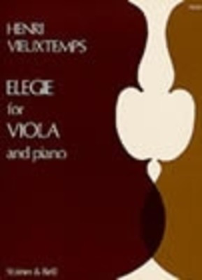 Vieuxtemps - Elegie Op30 - Viola/Piano Accompaniment Stainer & Bell H245