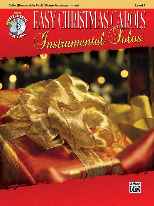 Easy Christmas Carols Instrumental Solos - Cello/CD Alfred 38778
