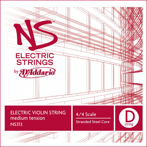 D'Addario NS Electric Violin D String Medium 4/4
