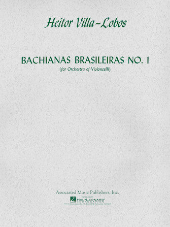 Villa Lobos - Bachianas Brasileiras #1 - 8 Cellos Parts Schirmer 50242110