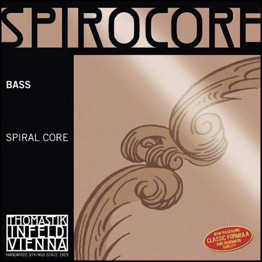 Thomastik Spirocore Double Bass String Set with Extension E Weich 3/4