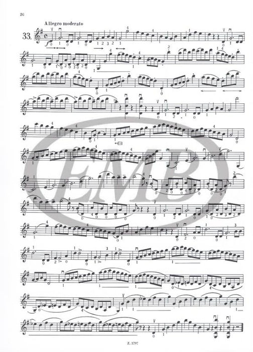 Wohlfahrt - Studies Op45 Complete - Violin edited by Sandor EMB Z3797