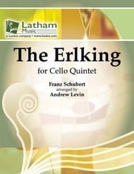 Schubert - Erlking - 5 Cellos arranged by Levin Latham 734480