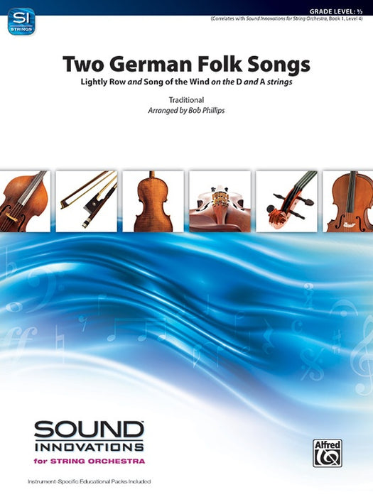 2 German Folk Songs - String Orchestra Grade 0.5 Score/Parts arranged by Phillips Alfred 49049