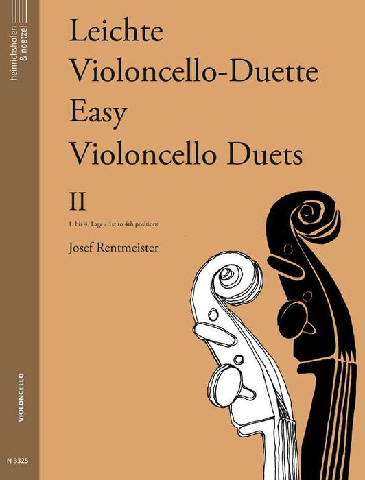 Easy Violoncello Duets Volume 2 - Cello Duets Heinrichshofen N3325