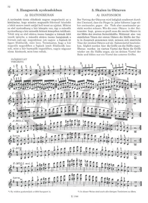 Bloch - Scale Studies Op5 Volume 3 - Violin Solo EMB Z1768
