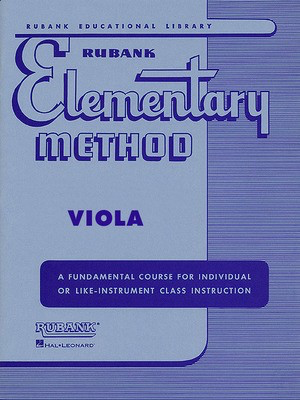 Rubank Elementary Method - Viola - Viola Rubank Publications Viola Solo