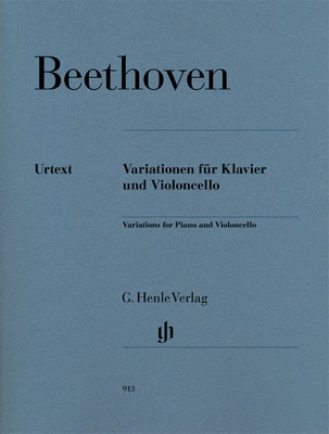 Beethoven - Variations Complete - Cello/Piano Accompaniment Henle HN913