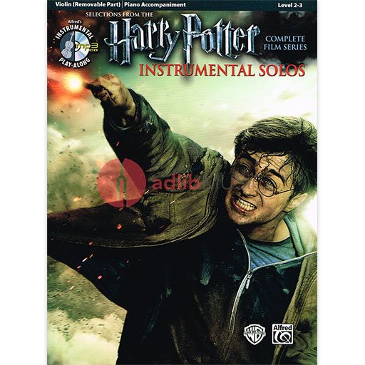Harry Potter Instrumental Solos (Complete Film Series) - Violin/CD/Piano Accompaniment 39235