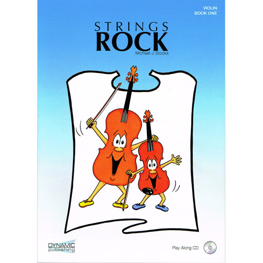 Strings Rock Book 1 - Violin/CD by Stocks VSR1