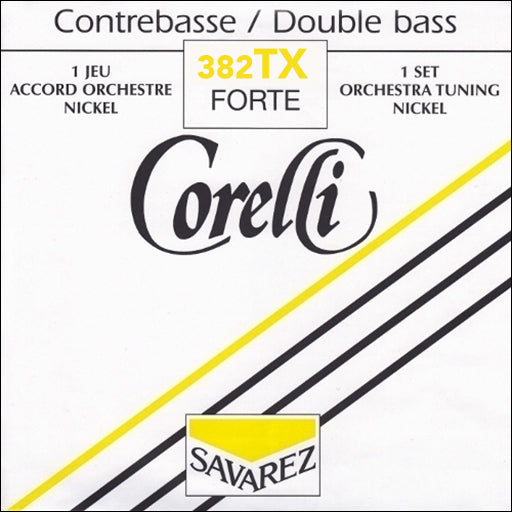 Corelli Double Bass D String Forte TX 3/4-4/4