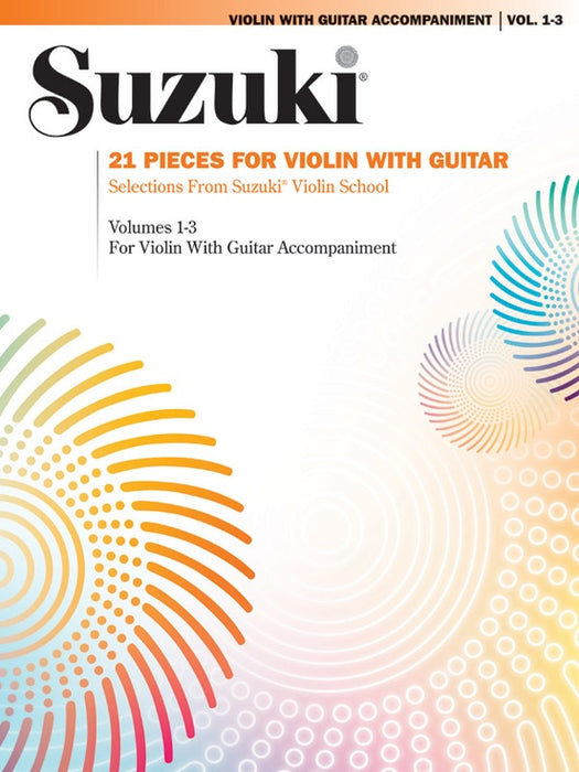 Suzuki - 21 Pieces for Violin & Guitar - Violin/Guitar Duet arranged by Heck 0295S
