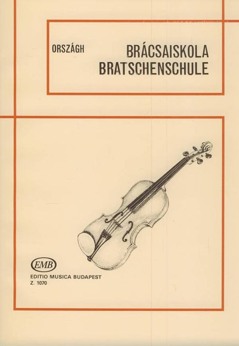Orszagh - Viola Tutor (German/Hungarian) - Viola Book EMB Z1070