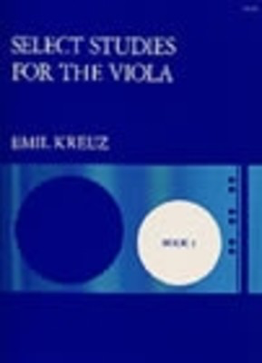 Select Studies for the Viola Book 1 - Emil Kreuz - Viola Stainer & Bell Viola Solo