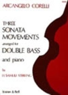 3 Sonata Movements - Arcangelo Corelli - Double Bass Stainer & Bell