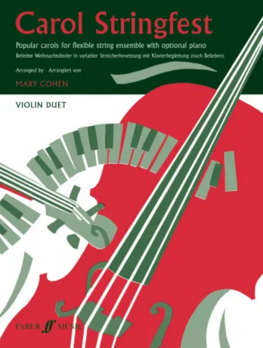Carol Stringfest - Violin Duet Part arranged by Cohen Faber 057152141X
