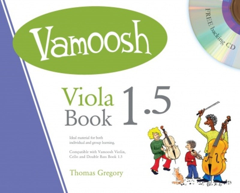 Vamoosh Viola Book 1.5 - Viola/CD by Gregory Vamoosh Music VAM14