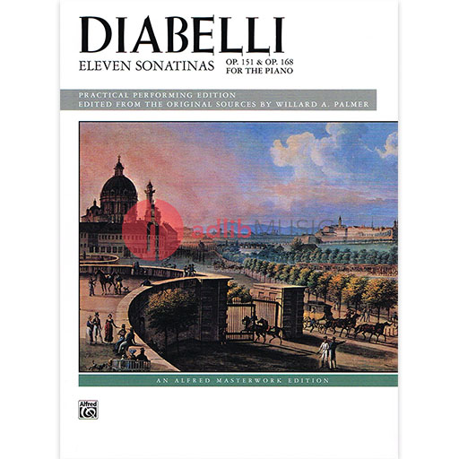 Diabelli - 11 Sonatinas Op151 & Op168 - Piano Solo Intermediate edited by Palrmer Alfred Music 2419