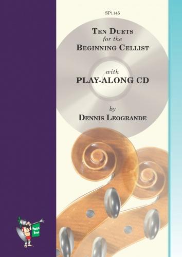 10 Duets for the Beginning Cellist - Cello/CD by Leogrande Spartan SP1145