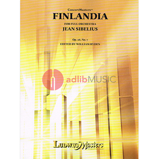 FINLANDIA OP 26 NO 7 ARR RYDEN FOR ORCHESTRA - SIBELIUS - ORCHESTRA - MASTERS MUSIC