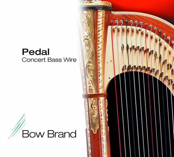 Bow Brand Wires: Tarnish Resistant - Pedal Harp String, Octave 7, Single E