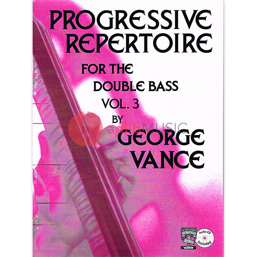 Vance - Progressive Repertoire Volume 3 - Double Bass/CD Fischer O5429
