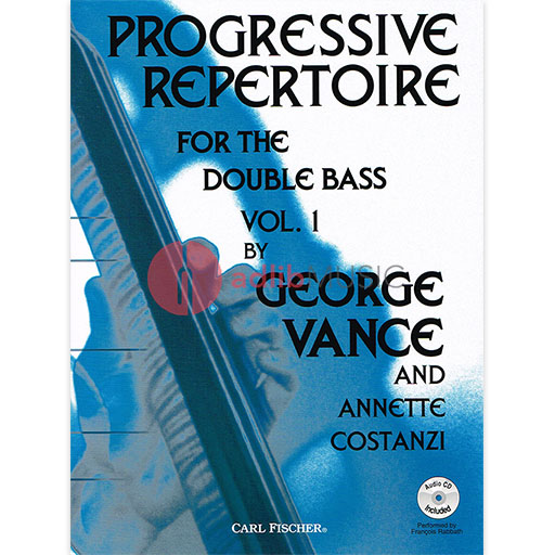 Vance - Progressive Repertoire Volume 1 - Double Bass/CD Fischer O5427