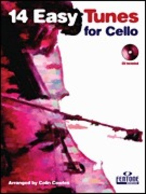 14 Easy Tunes for Cello - Cello Colin Cowles Fentone Music Cello Solo /CD