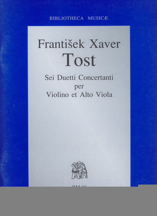 Tost - 6 Duets Concertantes - Violin/Viola EMB Z73719
