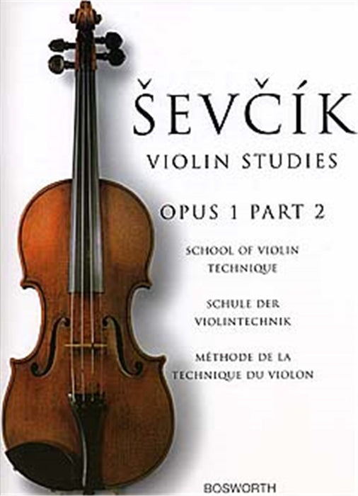 Sevcik - School of Violin Technic Op1 Volume 2 - Violin Solo Bosworth BOE005047