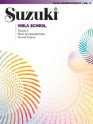 Suzuki Viola School Book/Volume 3 - Piano Accompaniment International Edition Summy Birchard 0246S