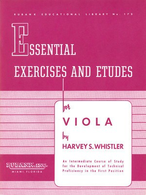 Essential Exercises and Etudes for Viola - Harvey S. Whistler - Viola Rubank Publications Viola Solo