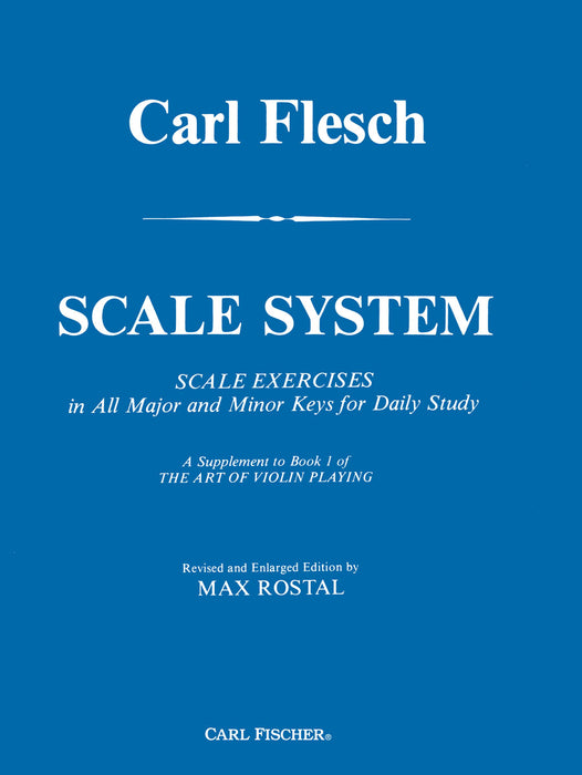 Flesch - Scale System - Violin edited by Rostal Fischer O5188