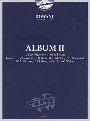 Album Vol. II (Easy) Viola and Piano - 10 Easy Pieces for Viola and Piano - Various - Viola Dowani Editions /CD
