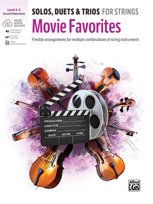 Movie Favourites: Solos, Duets & Trios - Cello Alfred 48278
